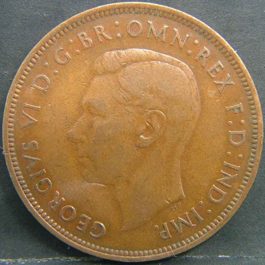 Back side of 🇬🇧 United Kingdom – Monarchs and Milestones 1 Penny  1937 object