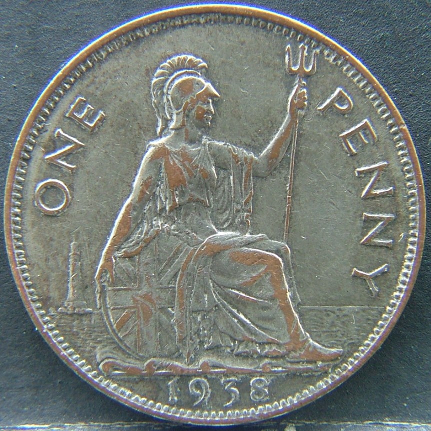 Additional view 1 of 🇬🇧 United Kingdom – Monarchs and Milestones 1 Penny  1938 object