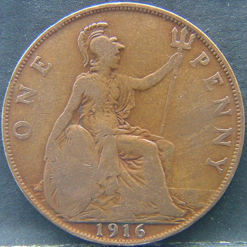 Additional view 1 of 🇬🇧 United Kingdom – Monarchs and Milestones 1 Penny  1916 object