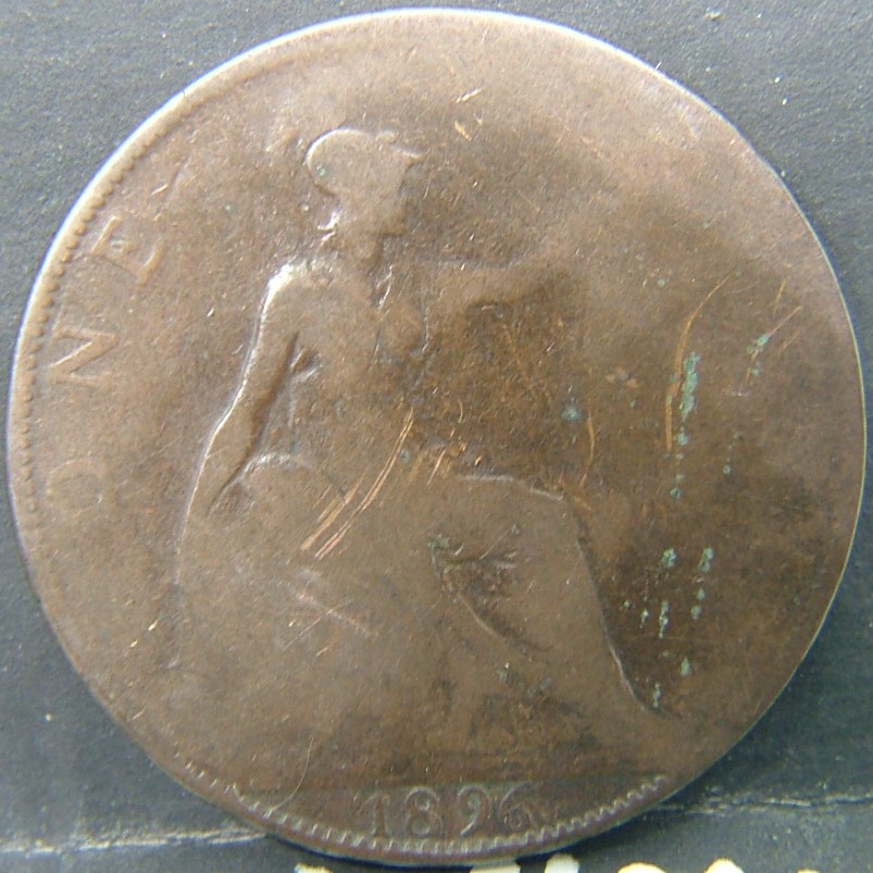 Additional view 2 of 🇬🇧 United Kingdom – Monarchs and Milestones 1 Penny  1896 object