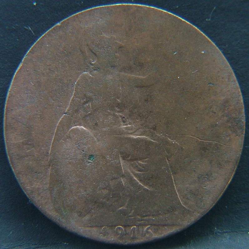 Additional view 1 of 🇬🇧 United Kingdom – Monarchs and Milestones 1 Penny 1916 coin