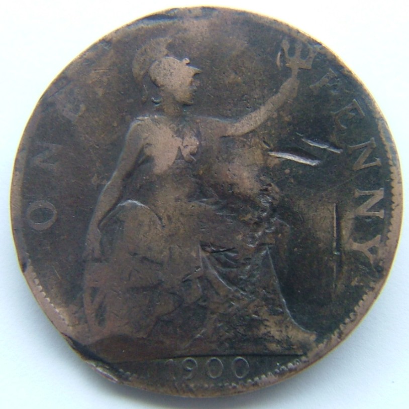 Additional view 1 of Great Britain 1 Penny 1900 coin