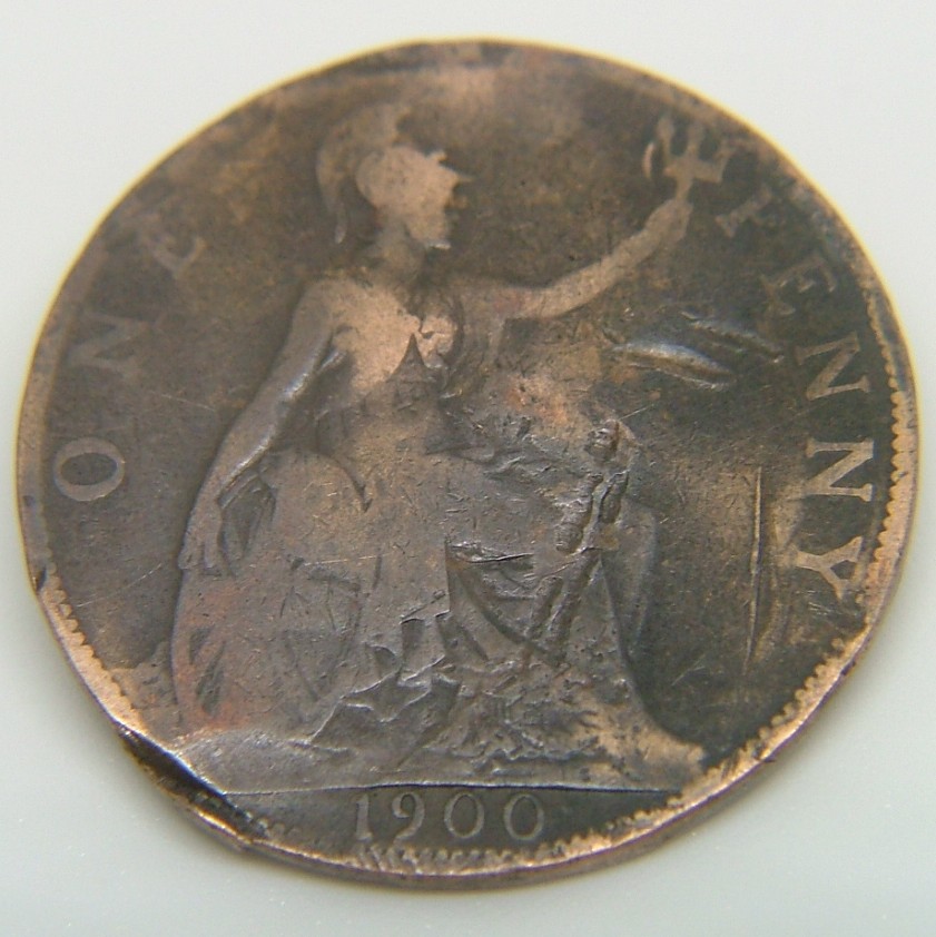 Additional view 2 of Great Britain 1 Penny 1900 coin