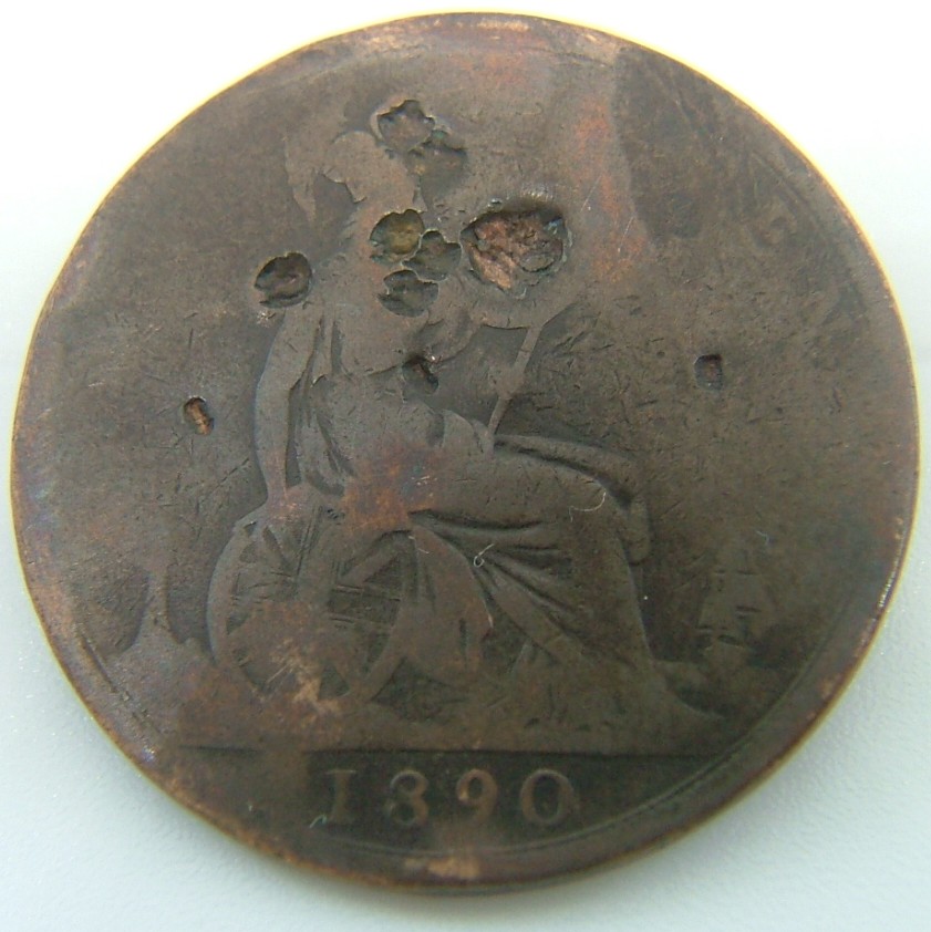 Additional view 2 of Great Britain 1 Penny 1890 coin