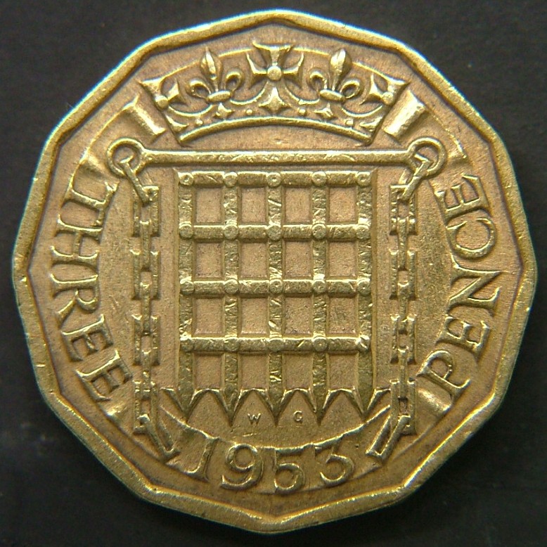 Additional view 1 of 🇬🇧 United Kingdom – Monarchs and Milestones 3 Pence 1953 coin