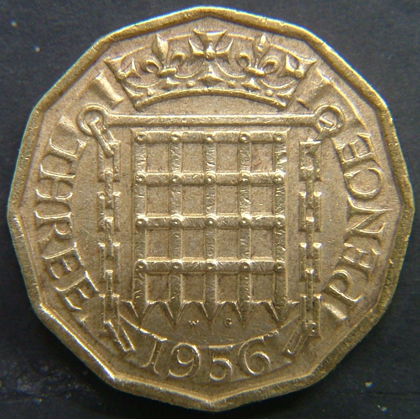 Additional view 2 of 🇬🇧 United Kingdom – Monarchs and Milestones 3 Pence 1956 coin