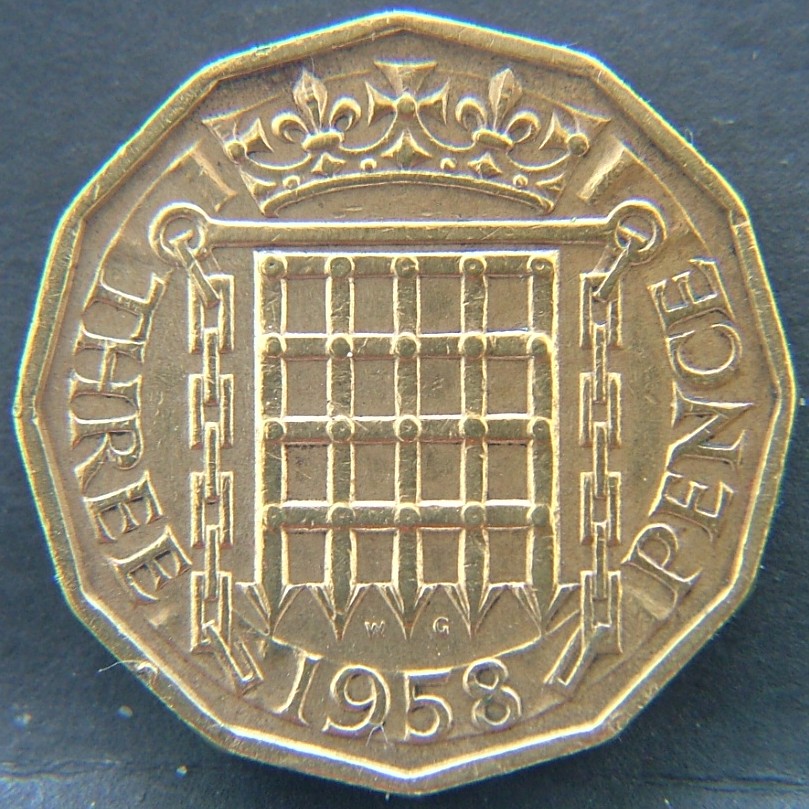 Additional view 2 of 🇬🇧 United Kingdom – Monarchs and Milestones 3 Pence 1958 coin