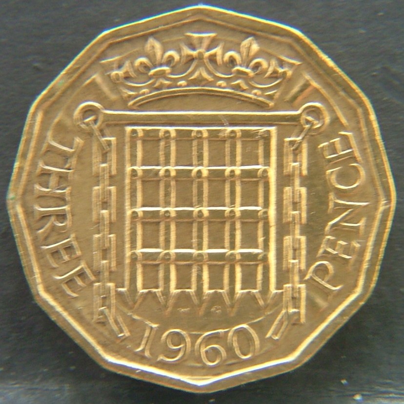Additional view 1 of 🇬🇧 United Kingdom – Monarchs and Milestones 3 Pence 1960 coin