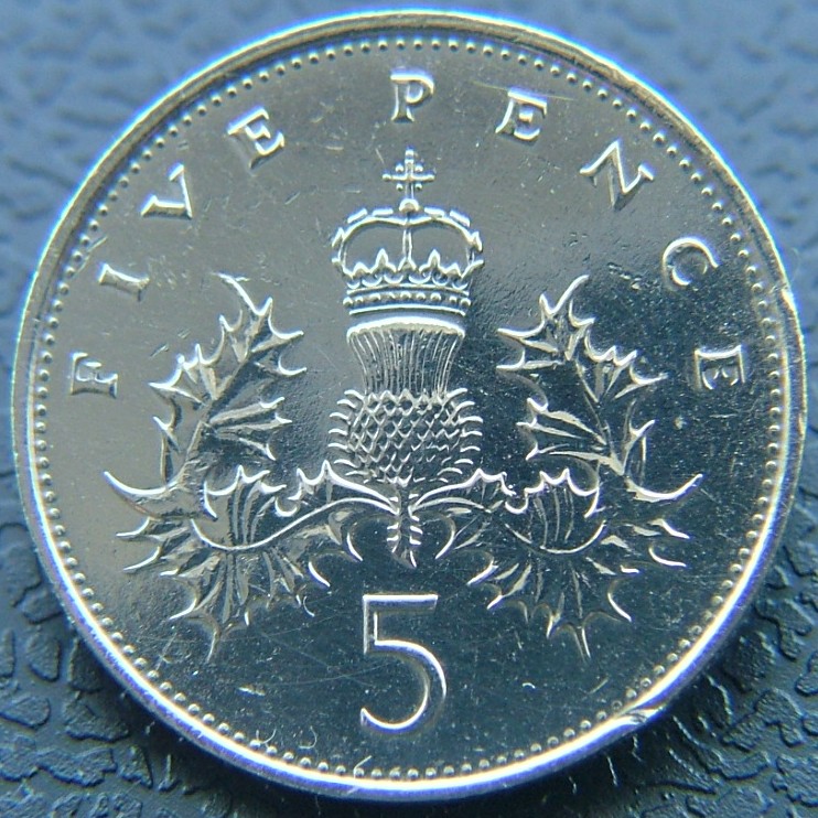 Additional view 1 of Great Britain 5 Pence 1989 coin