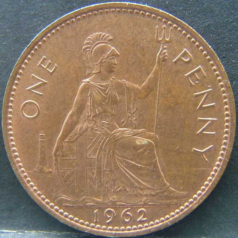 Additional view 1 of 🇬🇧 United Kingdom – Monarchs and Milestones 1 Penny  1962 object