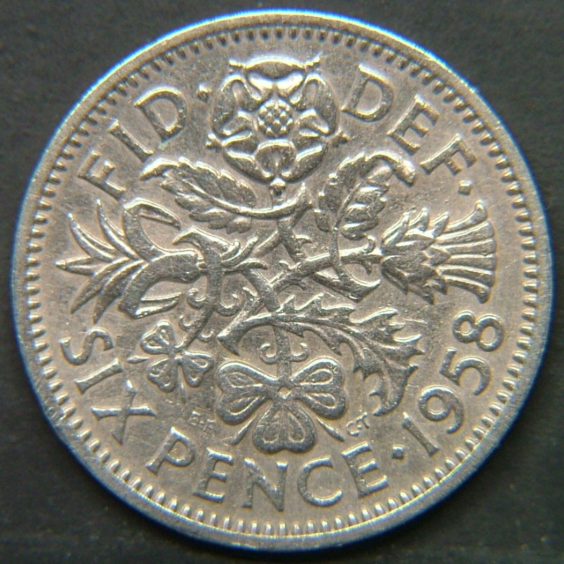 Additional view 2 of 🇬🇧 United Kingdom – Monarchs and Milestones 6 Pence 1958 coin