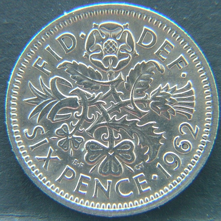 Additional view 1 of 🇬🇧 United Kingdom – Monarchs and Milestones 6 Pence 1962 coin