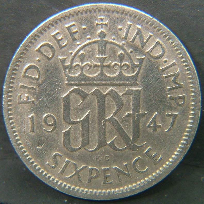 Additional view 2 of 🇬🇧 United Kingdom – Monarchs and Milestones 6 Pence 1947 coin