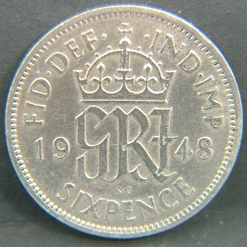 Additional view 2 of 🇬🇧 United Kingdom – Monarchs and Milestones 6 Pence 1948 coin