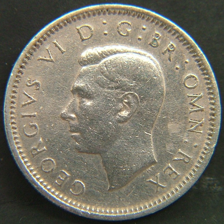 Back side of 🇬🇧 United Kingdom – Monarchs and Milestones 6 Pence 1951 coin