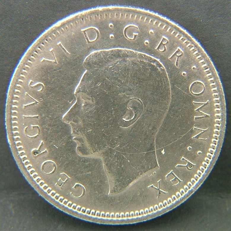 Back side of 🇬🇧 United Kingdom – Monarchs and Milestones 6 Pence 1951 coin