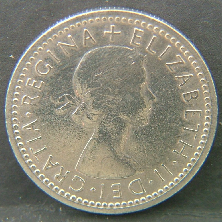 Back side of 🇬🇧 United Kingdom – Monarchs and Milestones 6 Pence 1956 coin