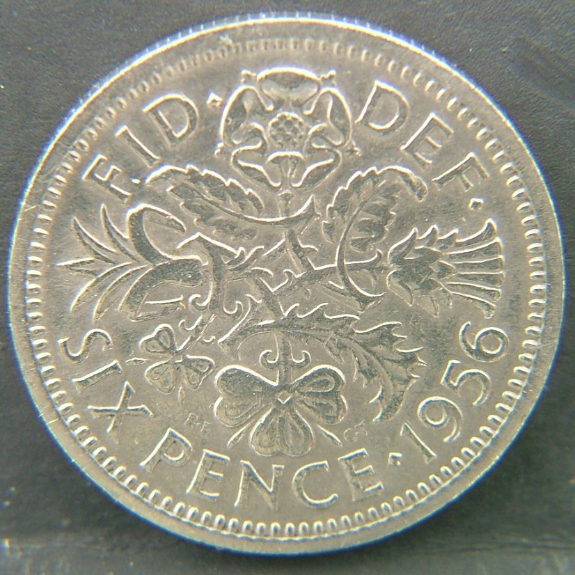 Additional view 2 of 🇬🇧 United Kingdom – Monarchs and Milestones 6 Pence 1956 coin