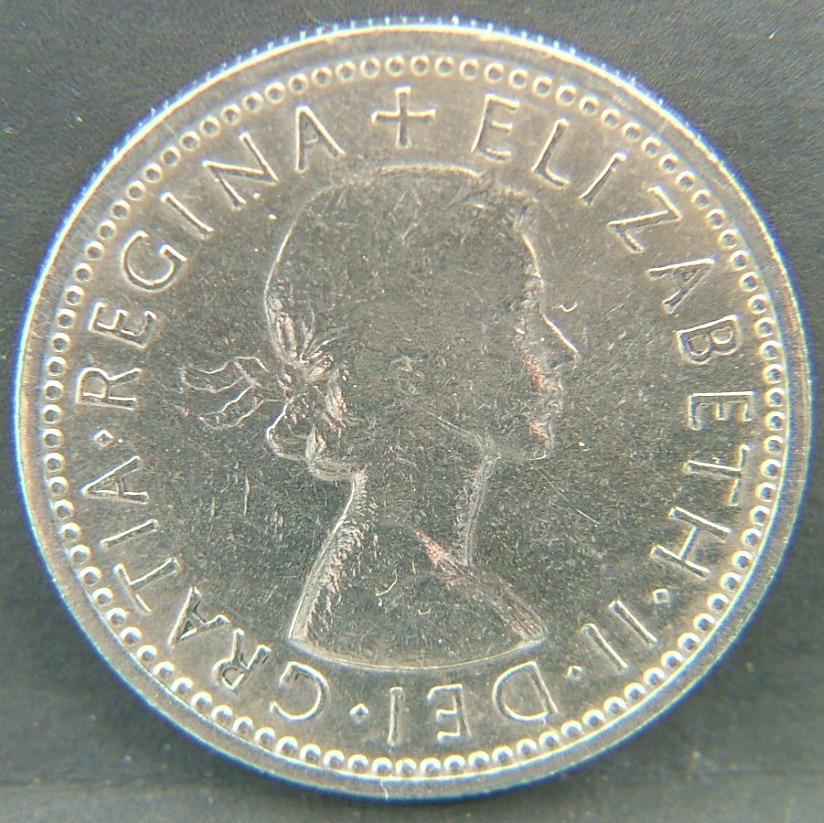 Back side of 🇬🇧 United Kingdom – Monarchs and Milestones 6 Pence 1961 coin