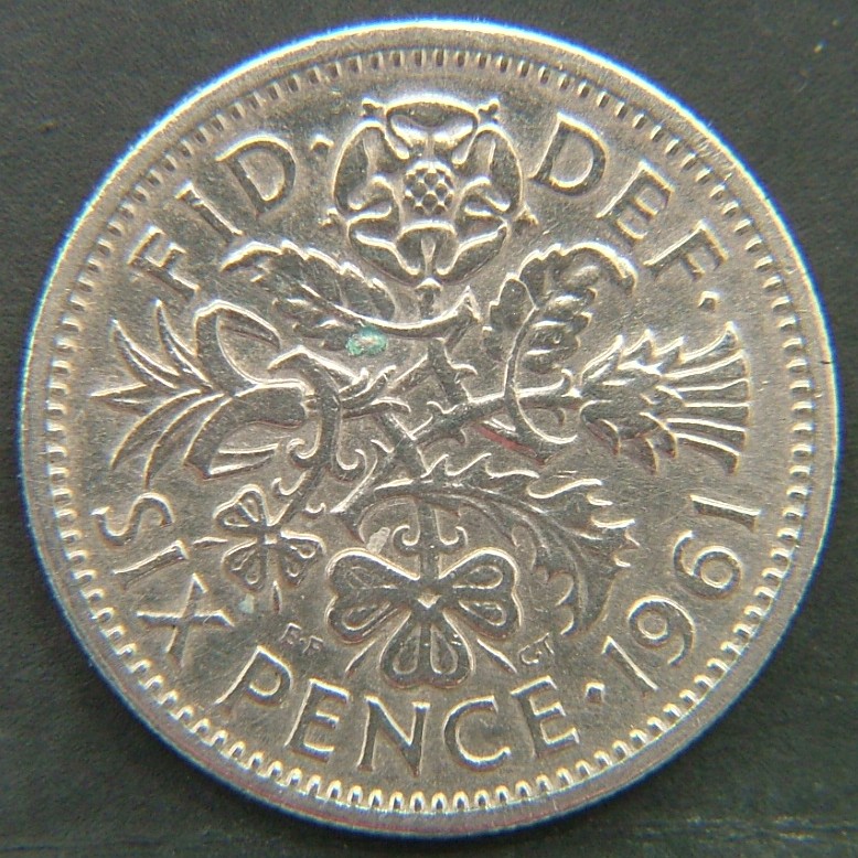 Additional view 1 of 🇬🇧 United Kingdom – Monarchs and Milestones 6 Pence 1961 coin