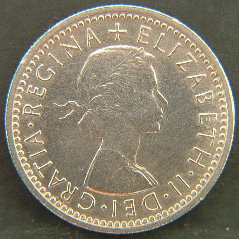 Back side of 🇬🇧 United Kingdom – Monarchs and Milestones 6 Pence 1962 coin
