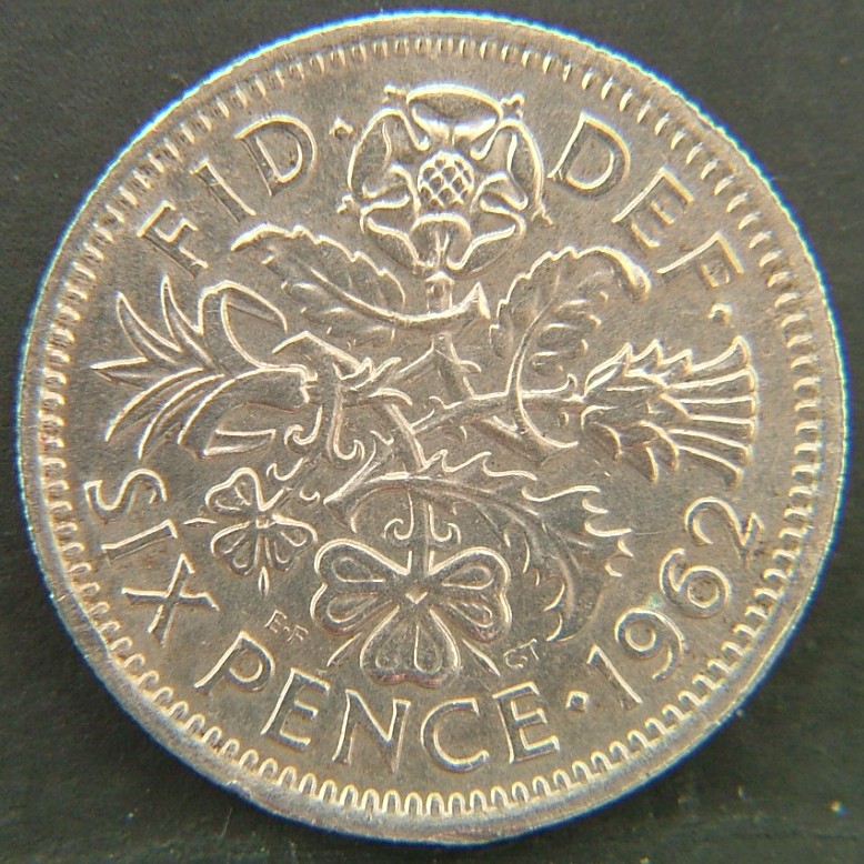 Additional view 1 of 🇬🇧 United Kingdom – Monarchs and Milestones 6 Pence 1962 coin