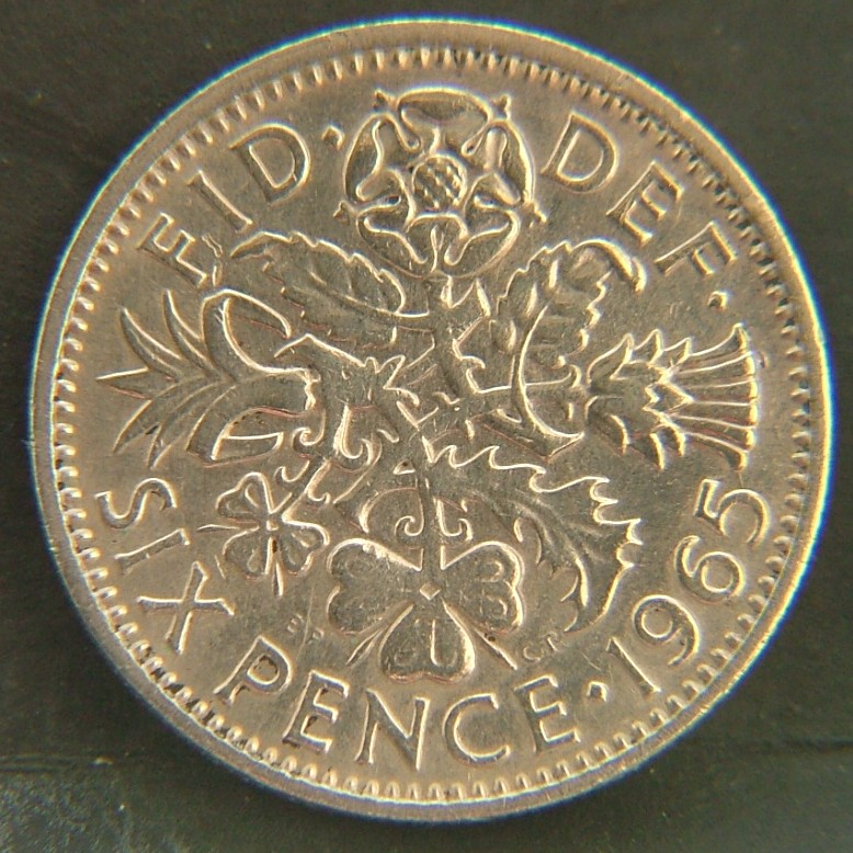 Additional view 2 of 🇬🇧 United Kingdom – Monarchs and Milestones 6 Pence 1965 coin