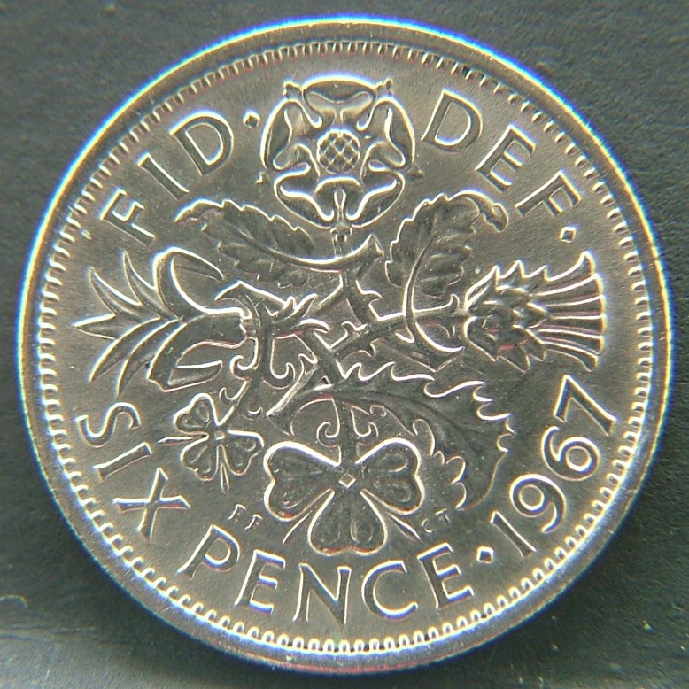 Additional view 2 of 🇬🇧 United Kingdom – Monarchs and Milestones 6 Pence 1967 coin