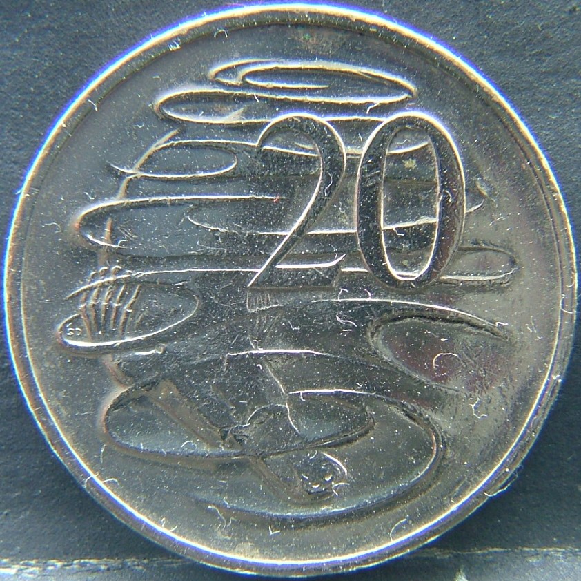 Additional view 1 of 🇦🇺 AUSTRALIA – Commonwealth Coinage 20 Cents  1981 object