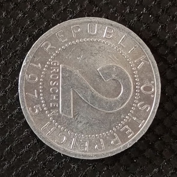 Additional view 1 of Austria 2 Groschen 1975 coin