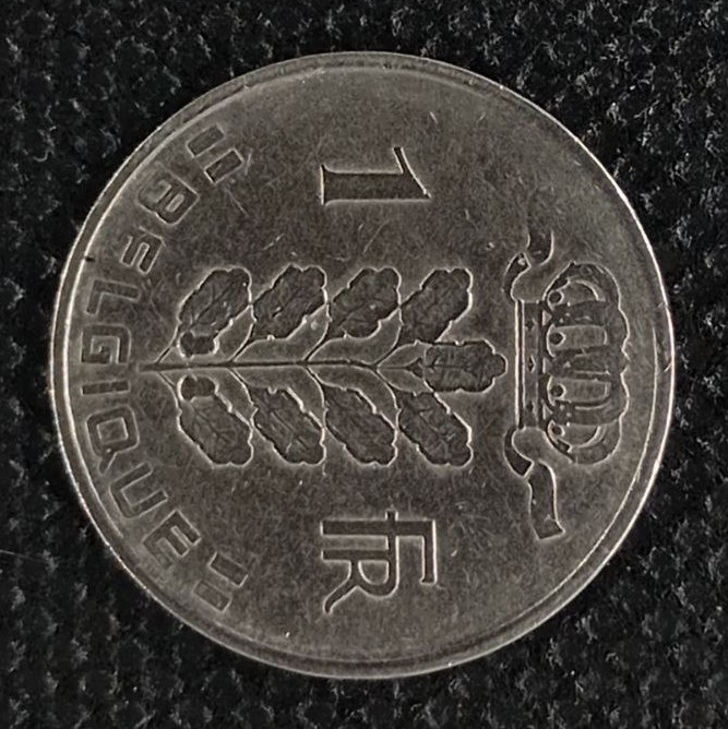 Additional view 1 of Belgium 1 Franc "Belgique'' 1951 coin