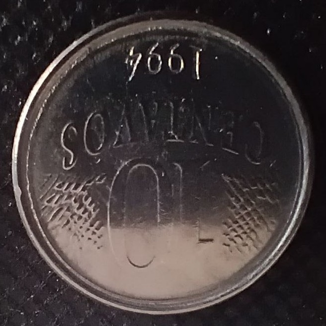 Additional view 2 of Brazil 10 Centavos 1994 coin