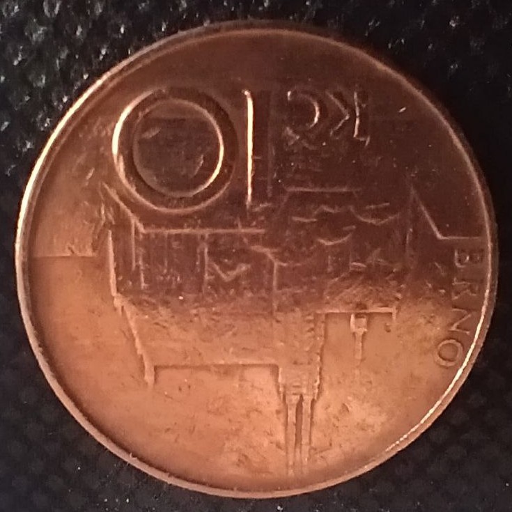 Additional view 1 of Сzech republic 10 Korun 1993 coin