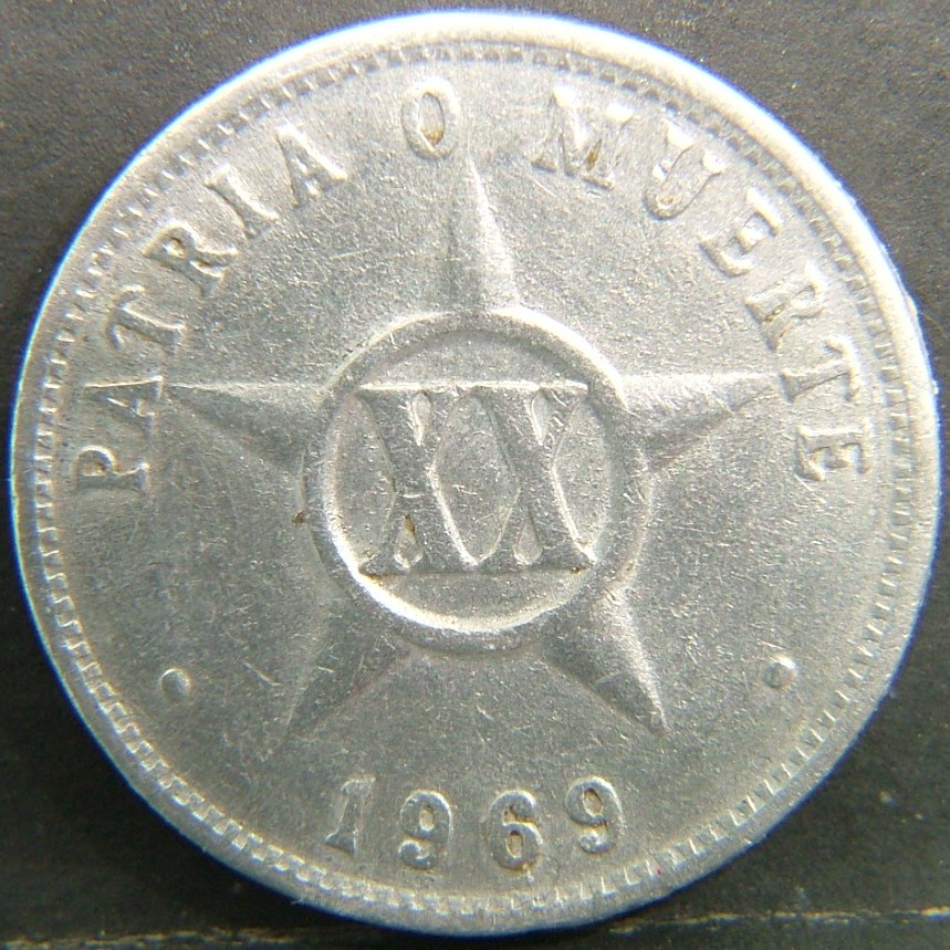 Additional view 2 of 🇨🇺 CUBA – Revolutionary Coinage 20 Centavos  1967 object