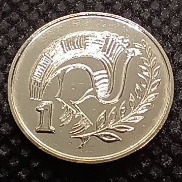 Additional view 1 of Cyprus 1 Cent 1983 coin