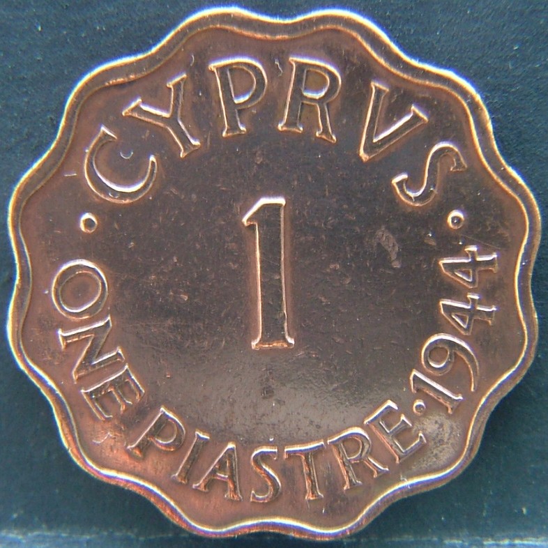 Additional view 2 of 🇨🇾 CYPRUS – Mediterranean Coin Stories 1 Piastre  1944 object
