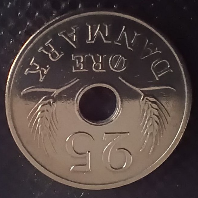 Additional view 2 of Denmark 25 Ore 1967 coin