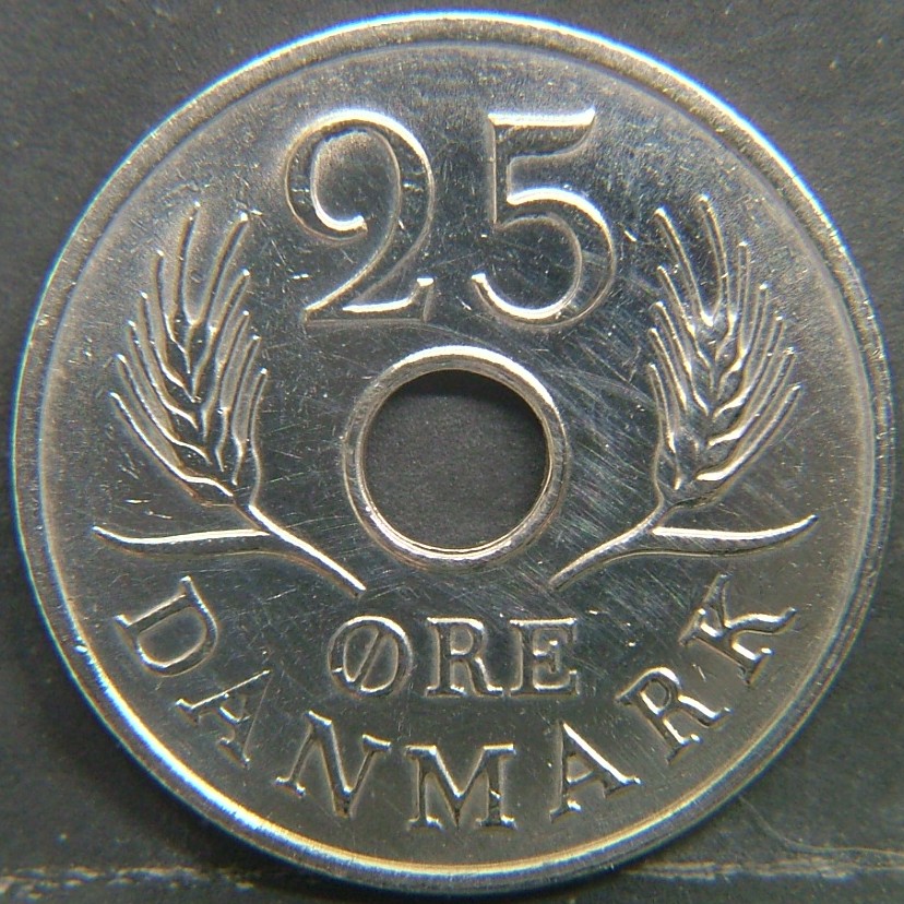 Additional view 1 of 🇩🇰 DENMARK – Viking Roots in Coinage 25 Ore  1967 object