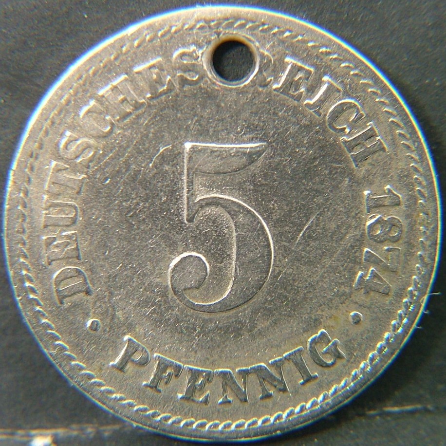 Additional view 2 of 🇩🇪 GERMANY – Unified Coins of a Divided History 5 Phenning  1874 object