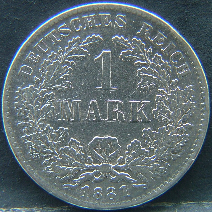 Additional view 1 of 🇩🇪 GERMANY – Unified Coins of a Divided History 1 Mark "F"  1881 object