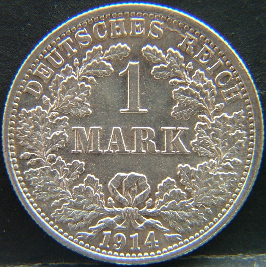 Additional view 1 of 🇩🇪 GERMANY – Unified Coins of a Divided History 1 Mark "F"  1914 object