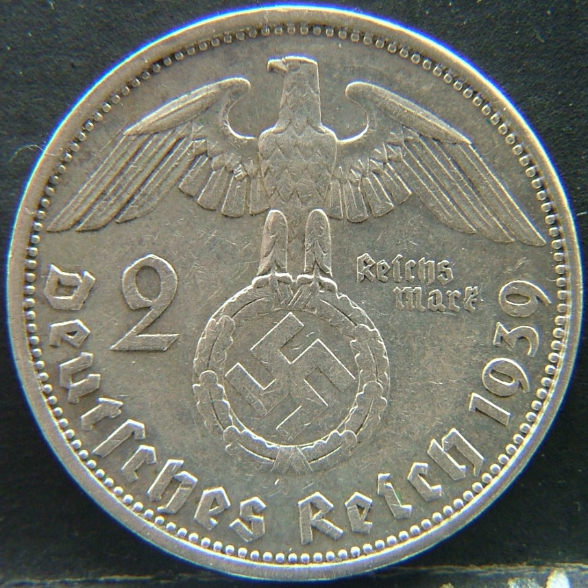 Additional view 1 of 🇩🇪 GERMANY – Unified Coins of a Divided History 2 Reichsmark "A"  1939 object