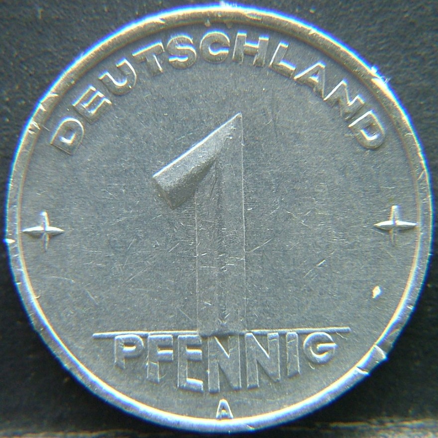 Additional view 1 of 🇩🇪 GERMANY – Unified Coins of a Divided History 1 Pfenning "A"  1952 object
