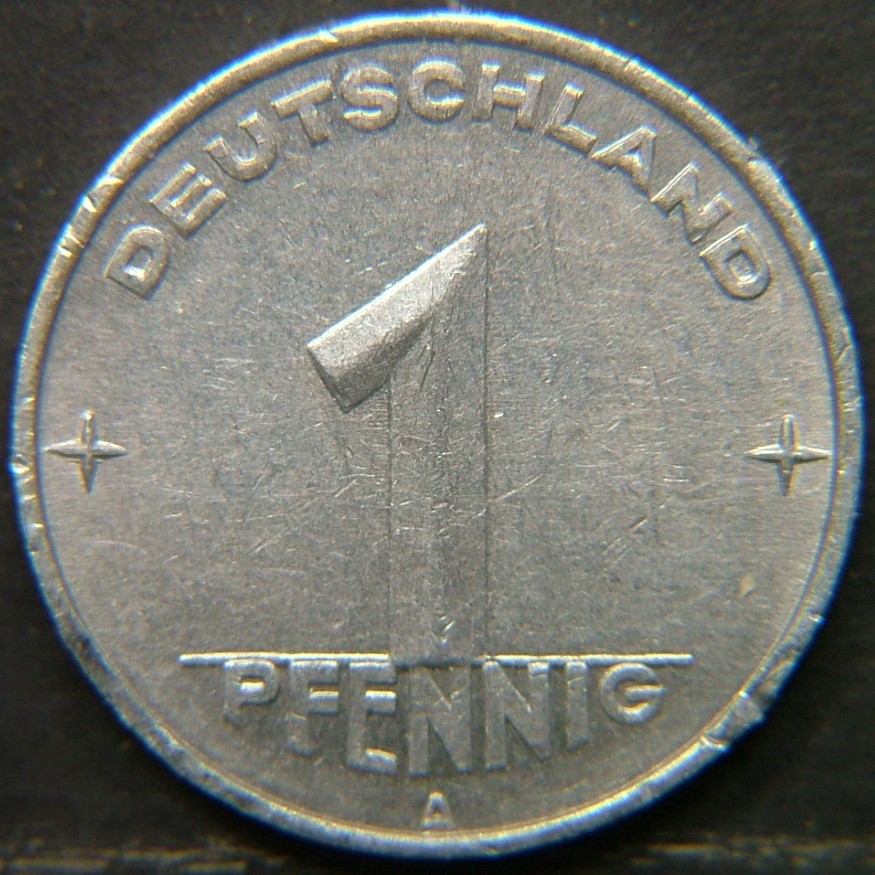 Additional view 2 of 🇩🇪 GERMANY – Unified Coins of a Divided History 1 Pfenning "A"  1952 object