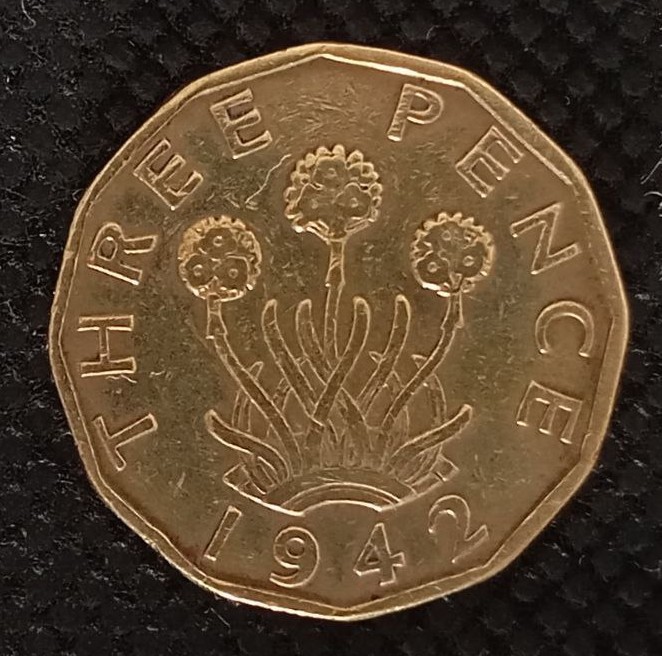 Additional view 1 of Great Britain 3 Pence 1942 coin