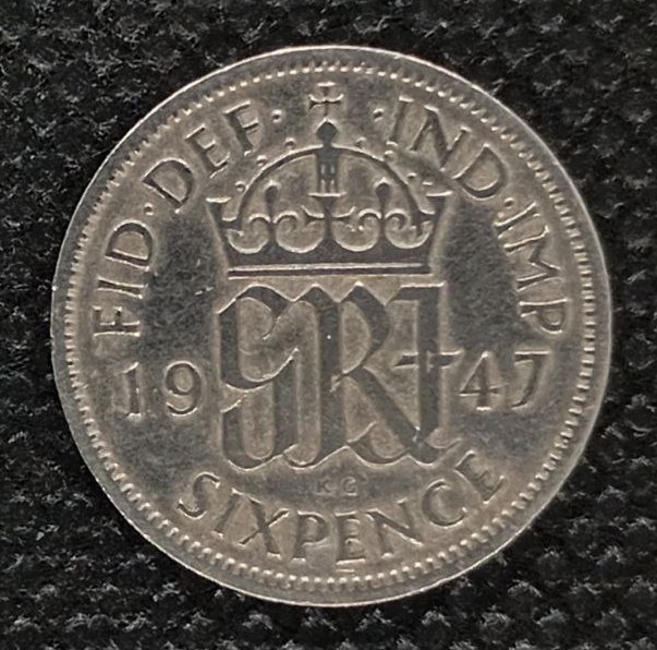 Additional view 2 of Great Britain 6 Pence 1947 coin