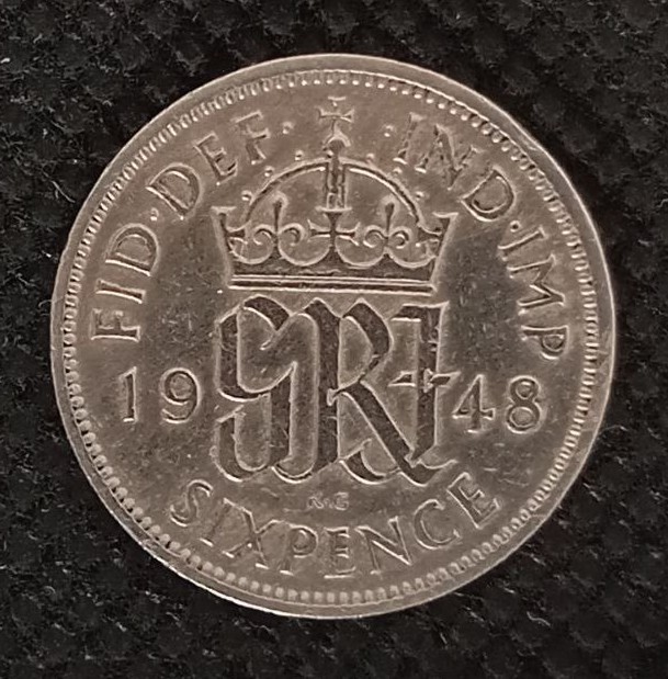 Additional view 1 of Great Britain 6 Pence 1948 coin