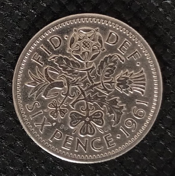 Additional view 1 of Great Britain 6 Pence 1961 coin