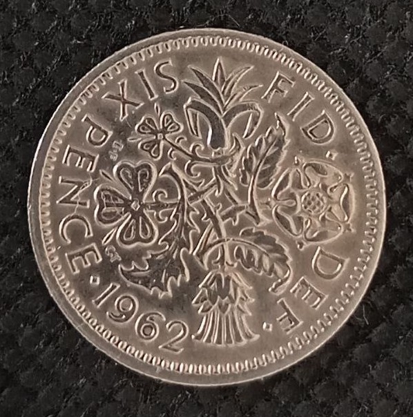 Additional view 1 of Great Britain 6 Pence 1962 coin