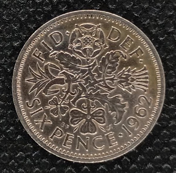 Additional view 1 of Great Britain 6 Pence 1962 coin